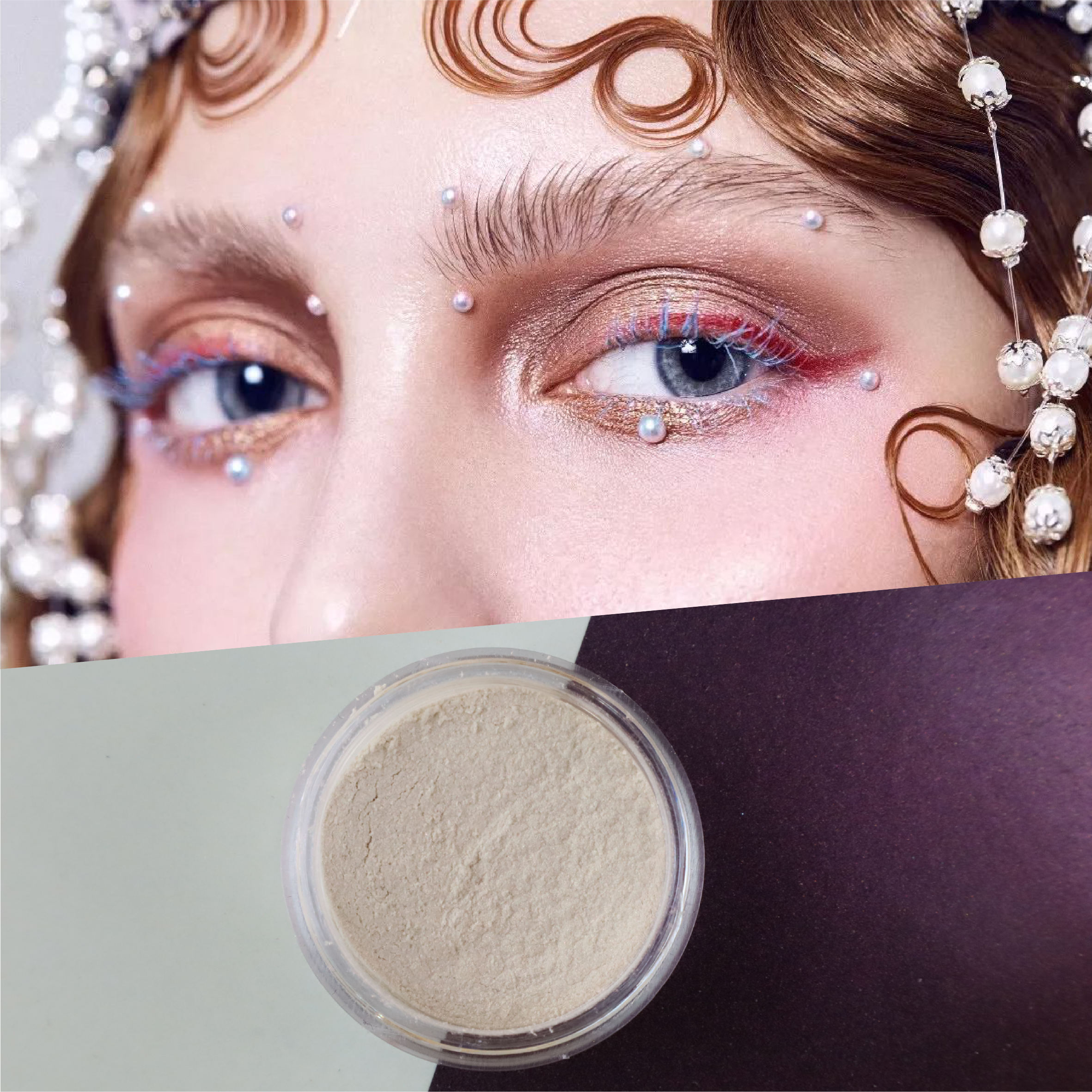 Természetes gyöngyszempigment