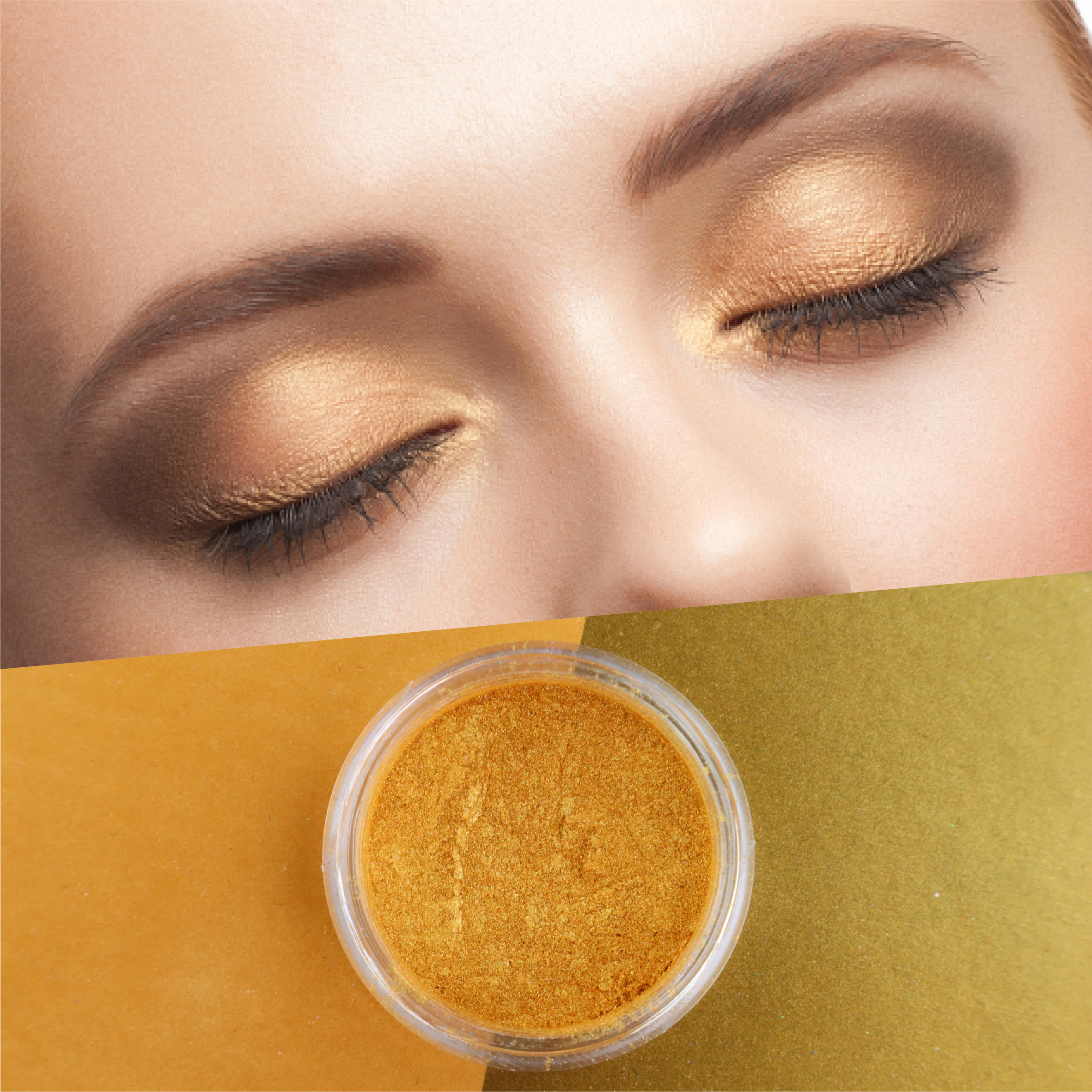 Természetes arany gyöngyház pigment