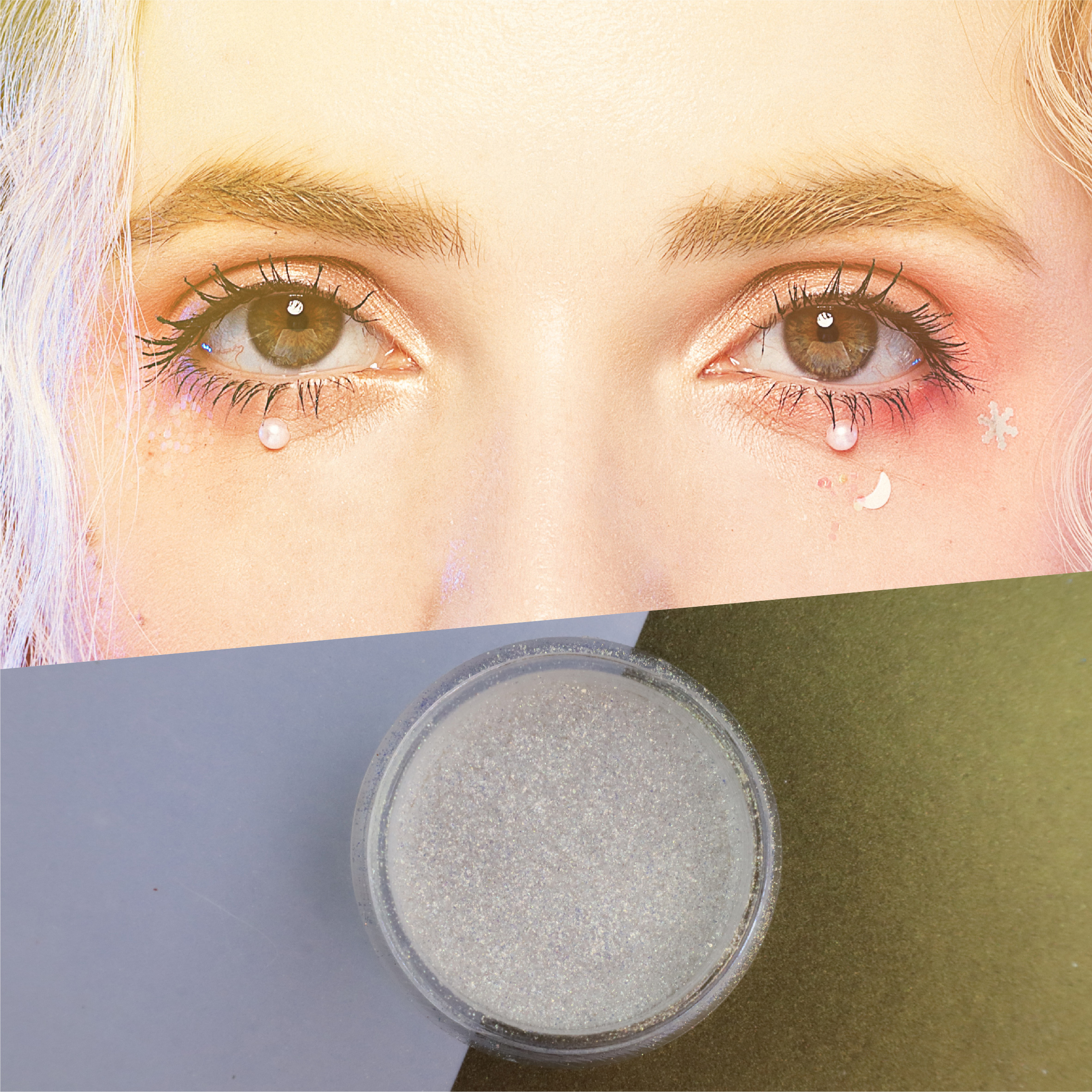 Kristály interferencia gyöngypigment