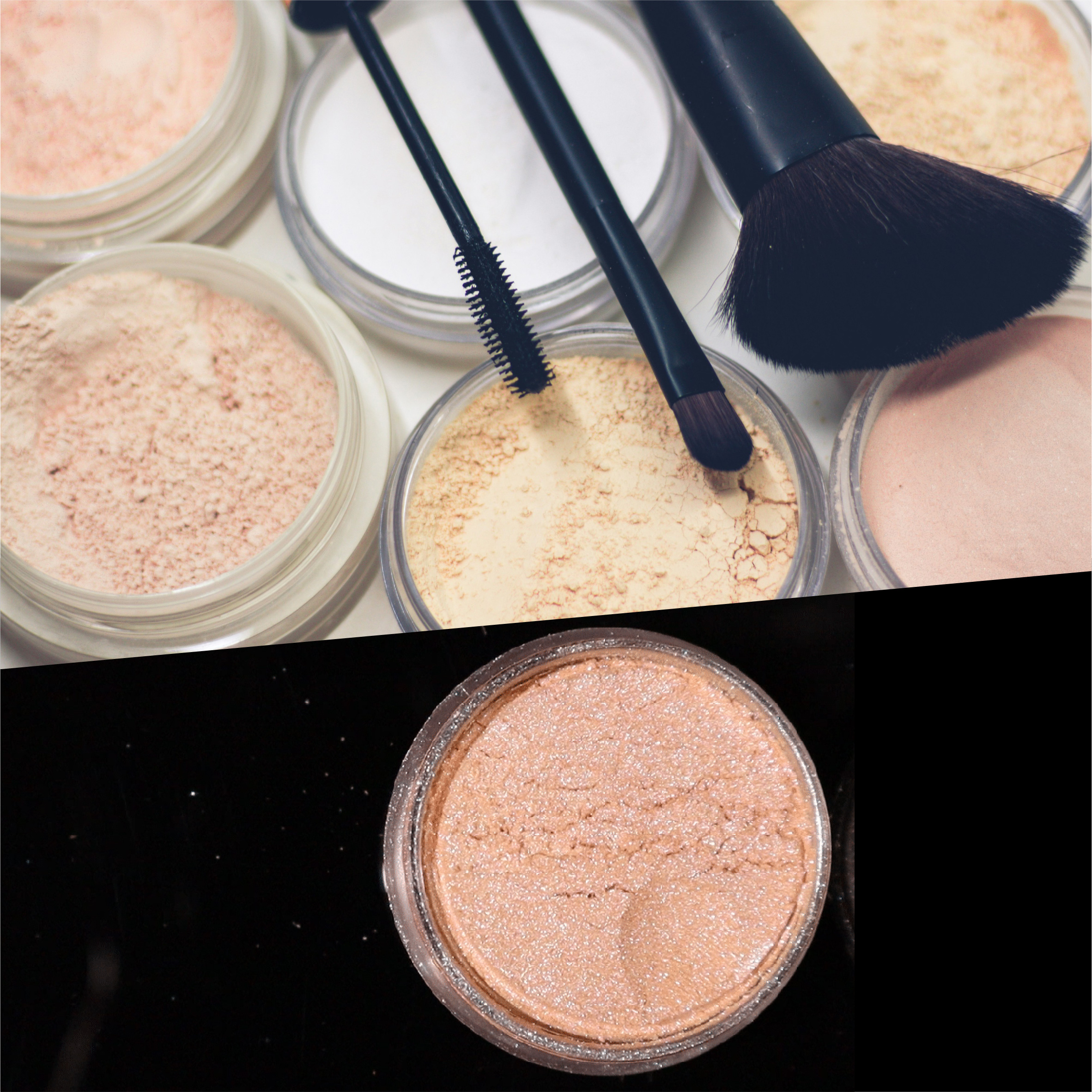 Meztelen bőr tónus gyöngypigment